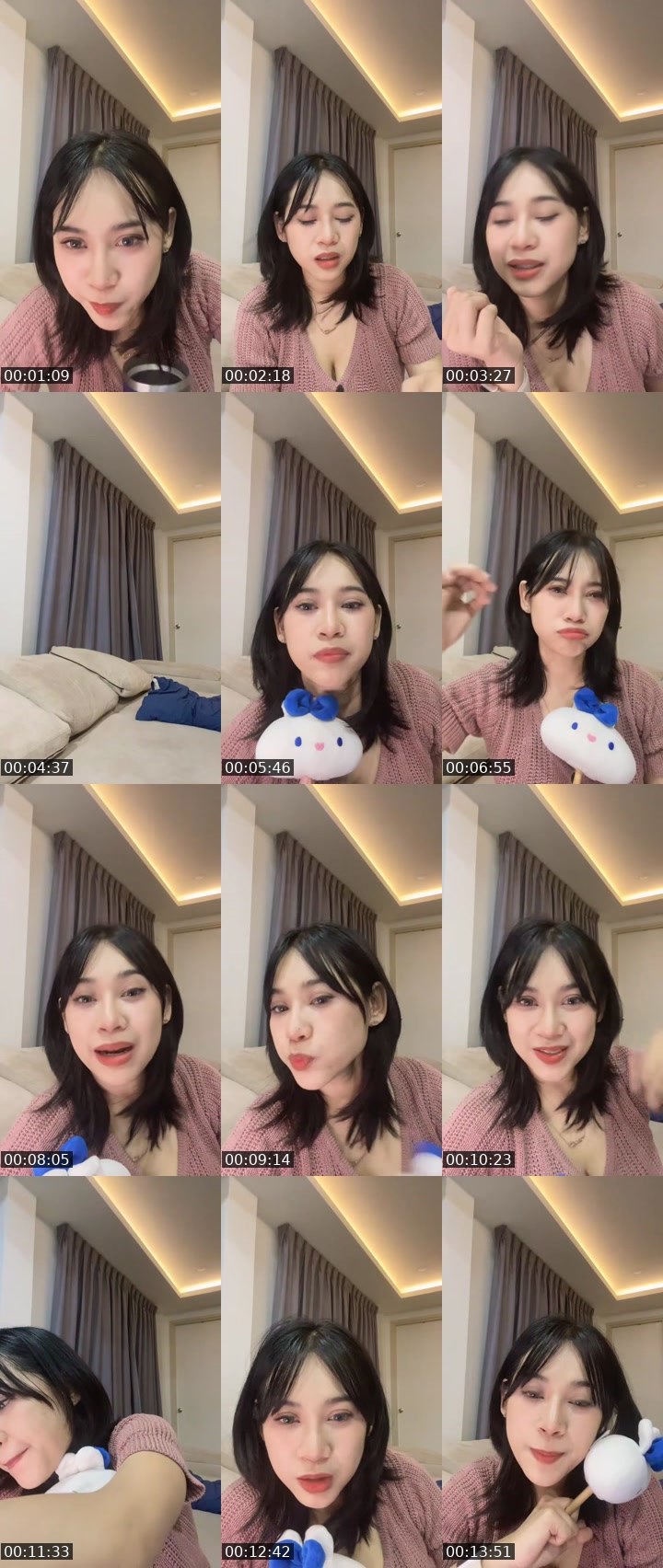 Contact-sheet preview of Aura - New VJ | ฝ้าย 💖's MICO Live recording