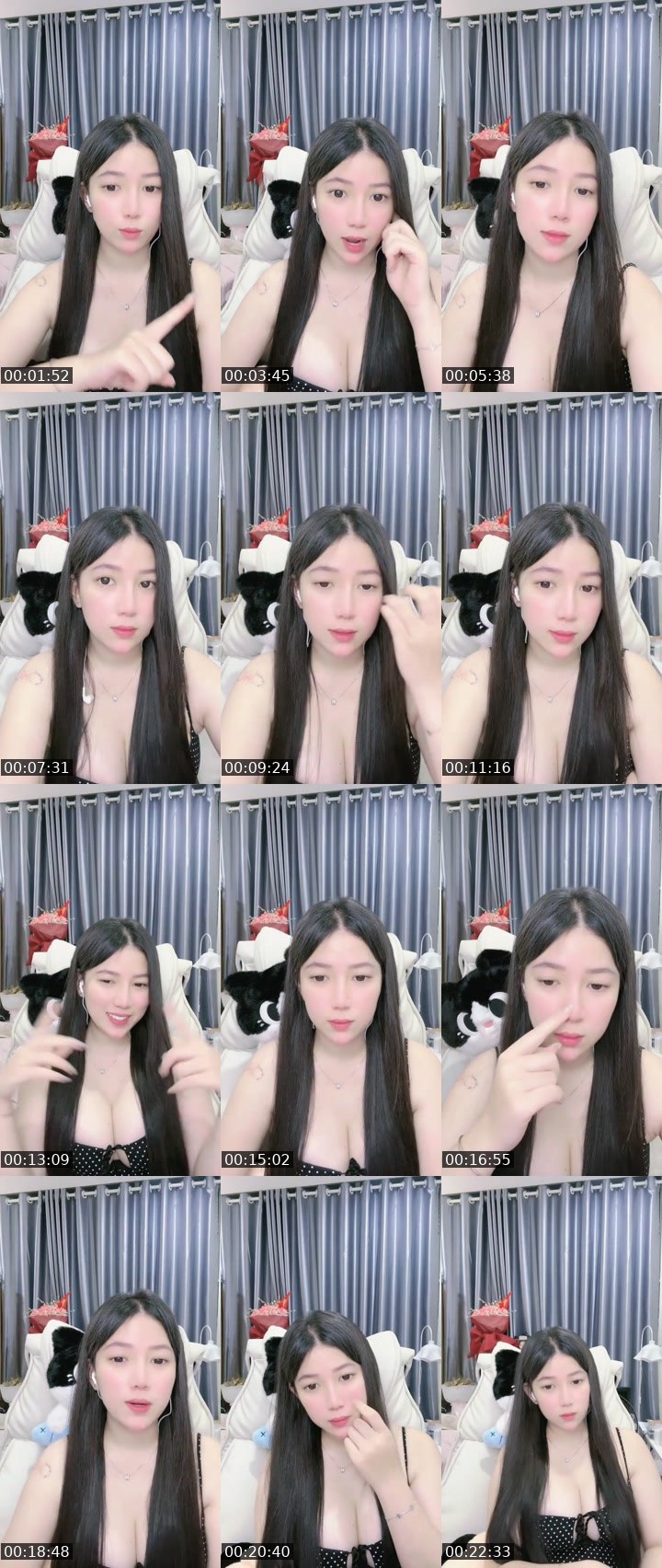 Contact-sheet preview of ★Bé Ni🍡's MICO Live recording