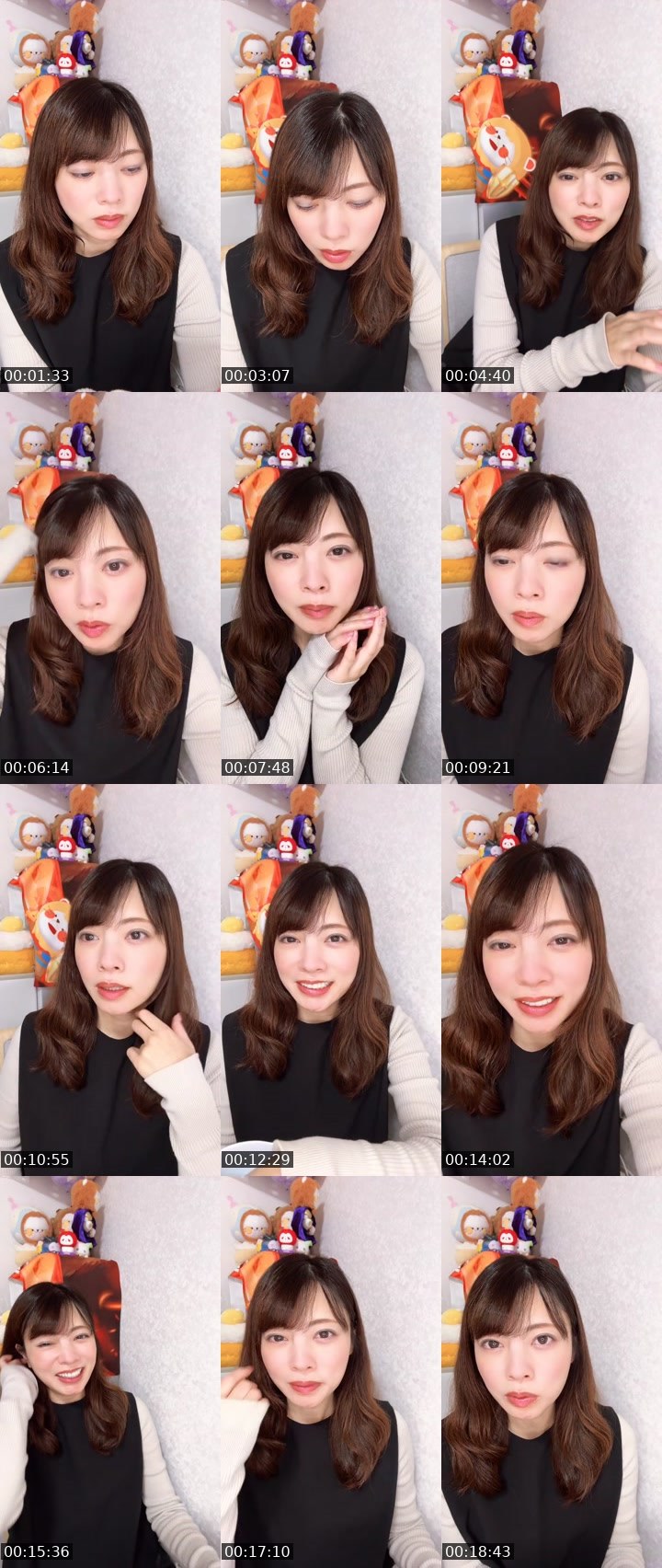 Contact-sheet preview of ゆかりん🐶🌻's MICO Live recording