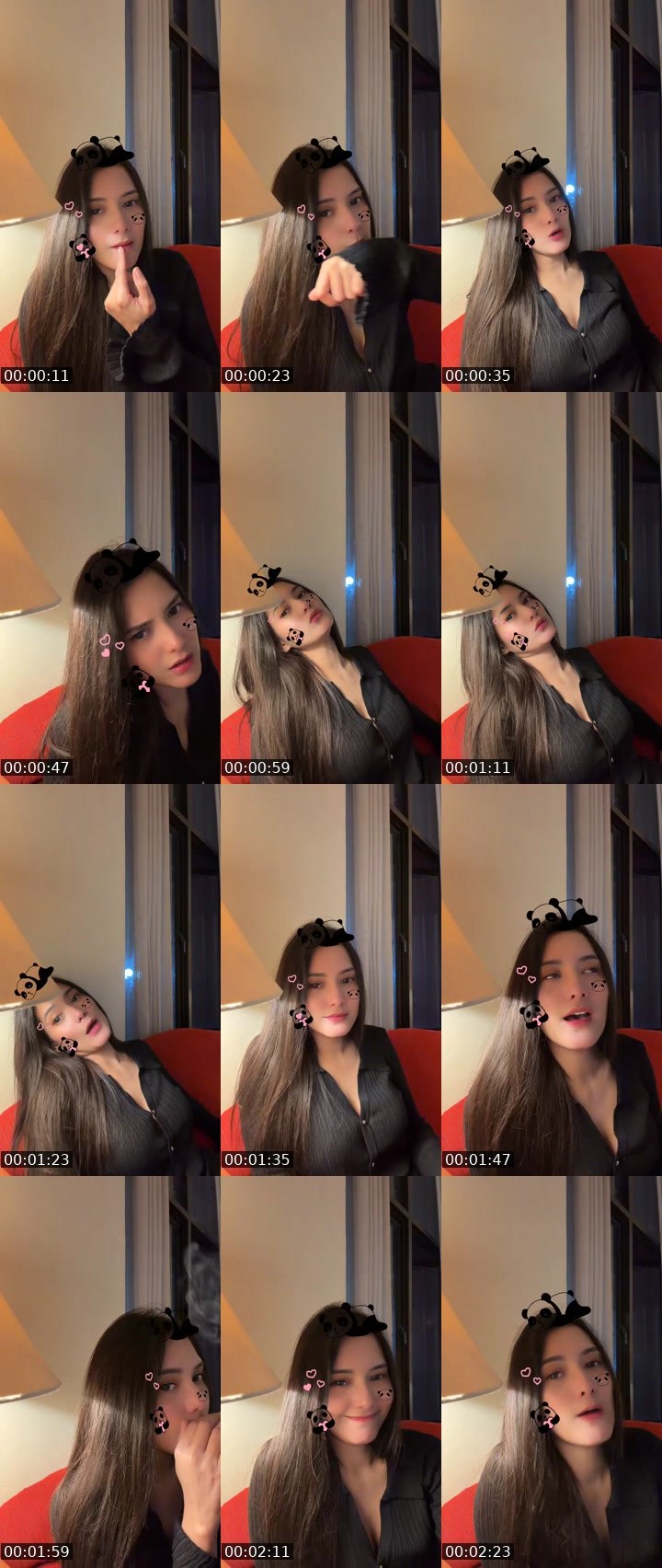 Contact-sheet preview of Claudy🕊️'s MICO Live recording