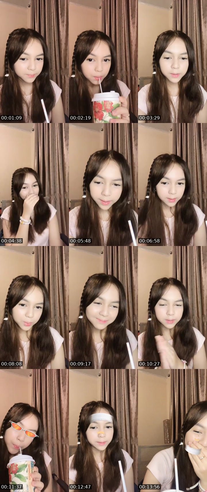 Contact-sheet preview of nala 🪽's MICO Live recording