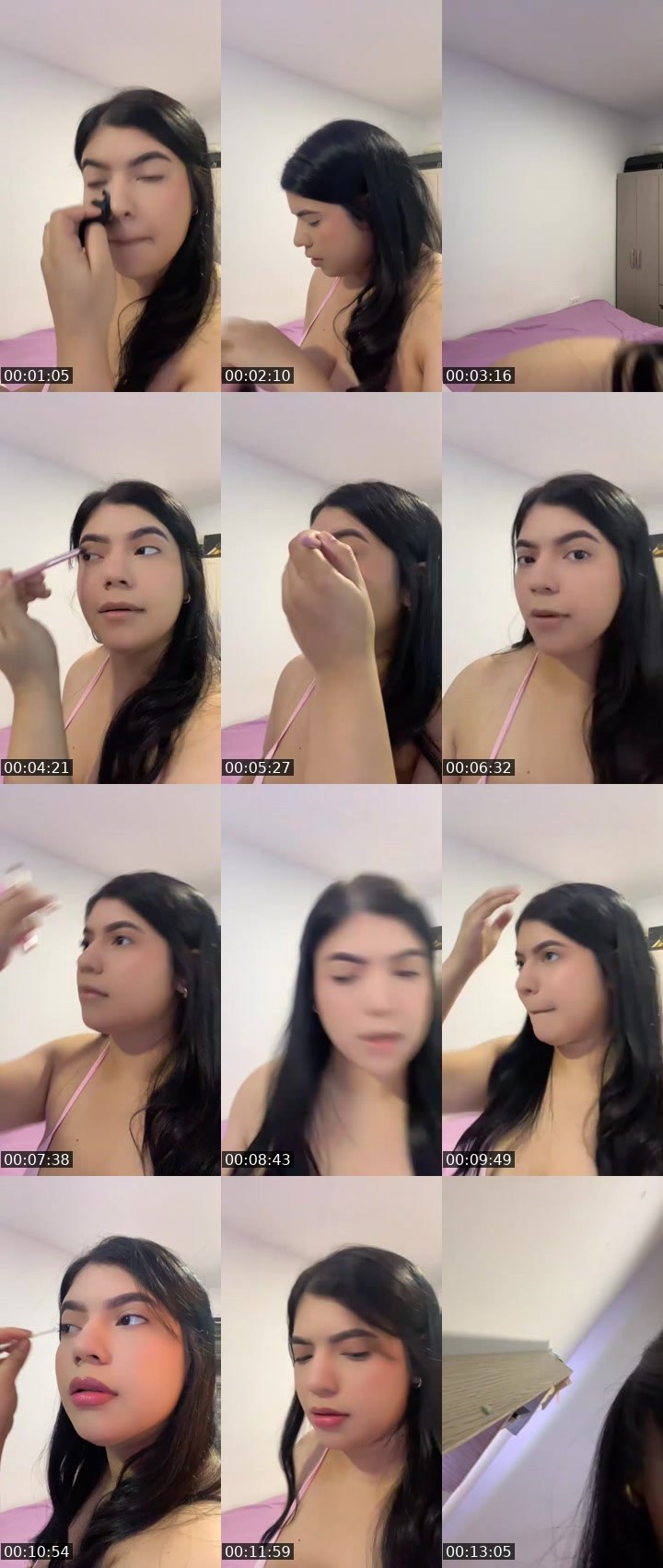 Contact-sheet preview of 👸🏻Hannah🎢ᶠ⁵⁰⁴'s MICO Live recording