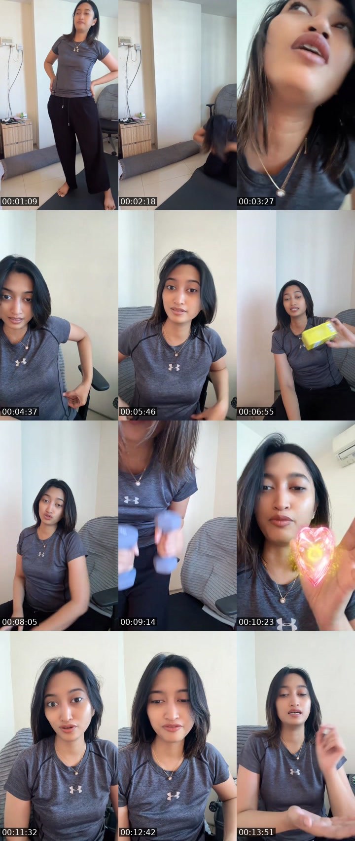 Contact-sheet preview of Glooryah's MICO Live recording