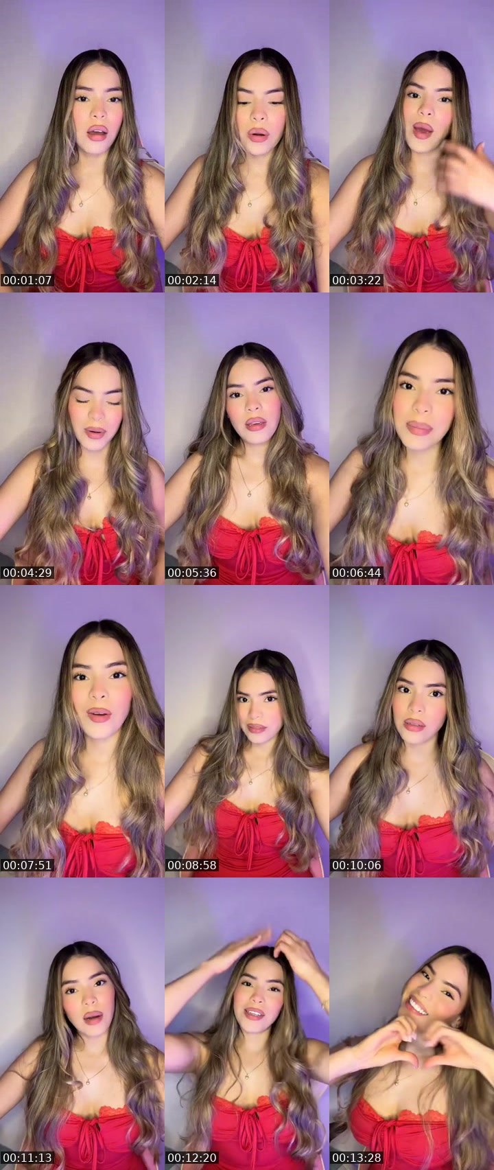 Contact-sheet preview of 🌸𝓓𝓪𝓷𝓲🌺ᴰᴳ's MICO Live recording