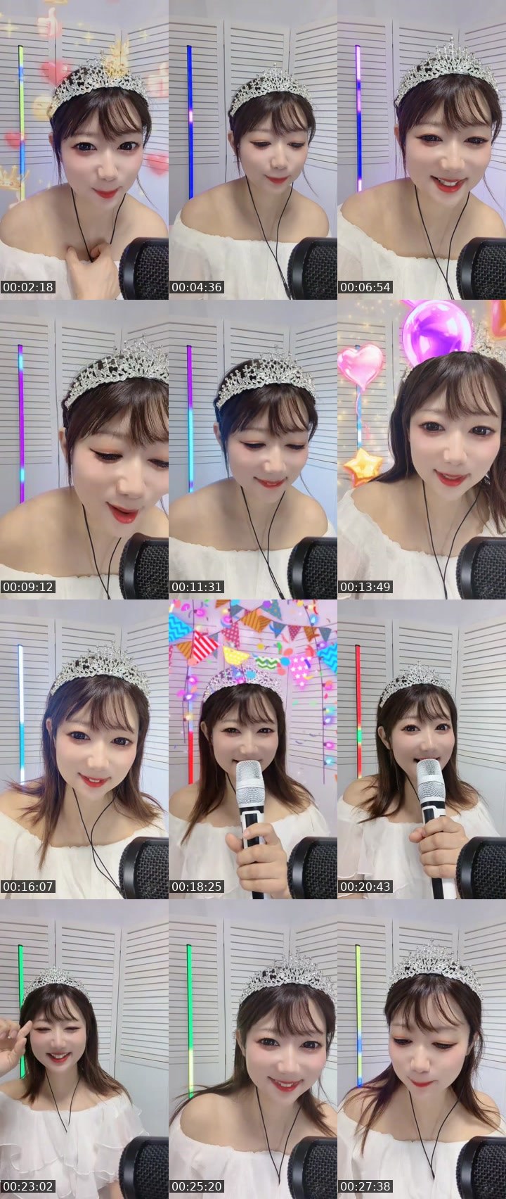 Contact-sheet preview of 🐣KOKO🐥10/1✨0時過ぎミコ5周年❣️✨'s MICO Live recording