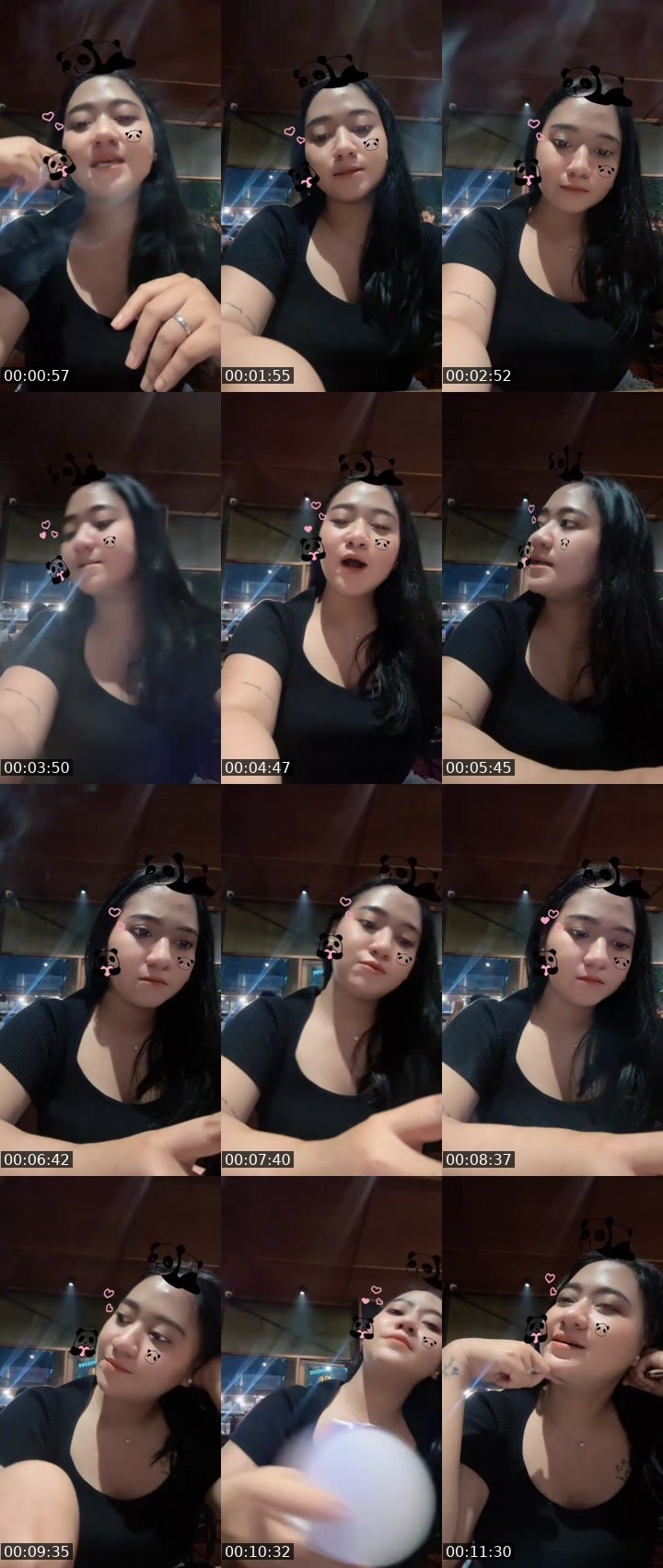 Contact-sheet preview of Ayundaaᴱᴸᴵᵀᴱ's MICO Live recording