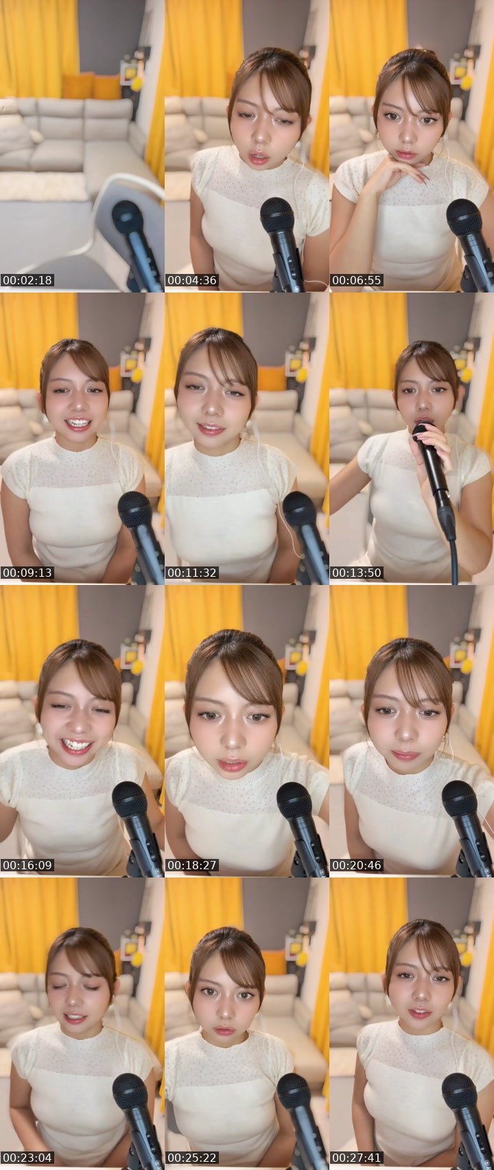 Contact-sheet preview of 🍳りんか🍳21:00頃⭐️'s MICO Live recording