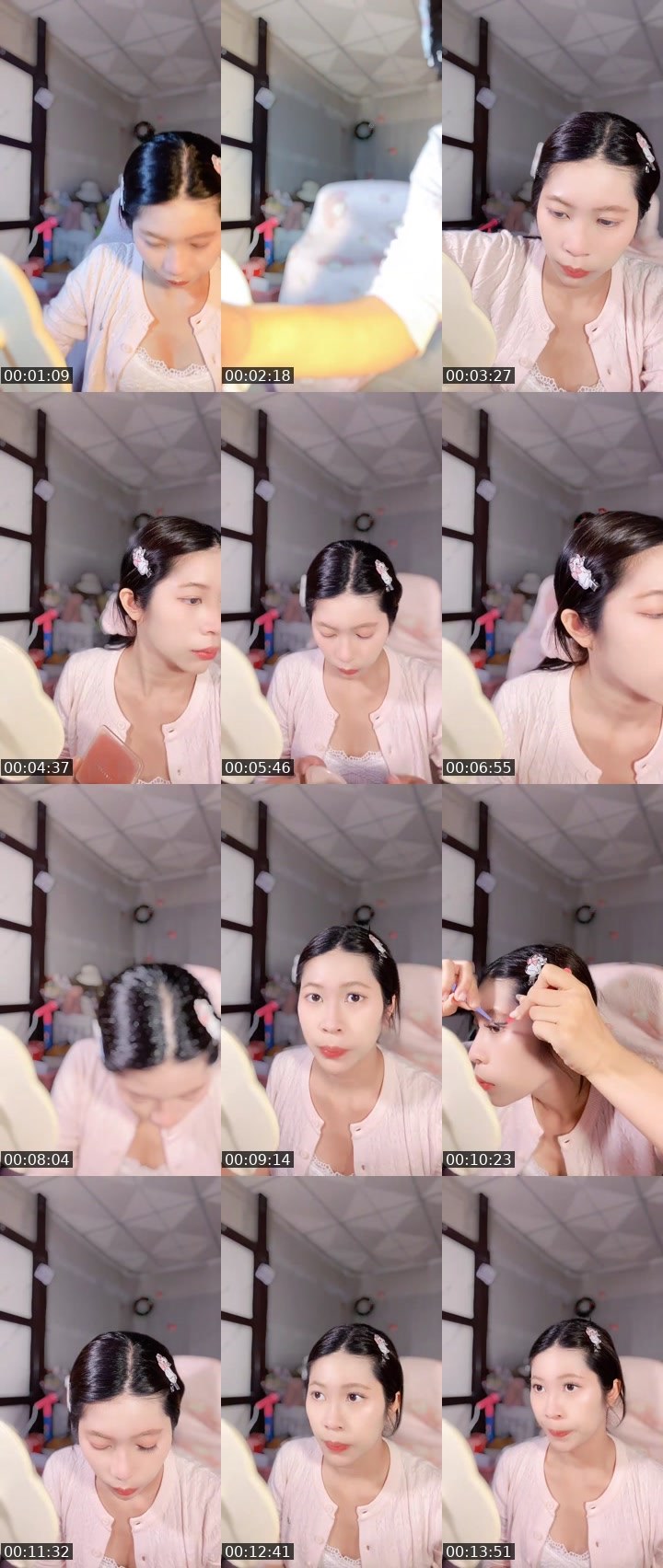 Contact-sheet preview of [Pink]  Pimmaji🐝 🎀's MICO Live recording