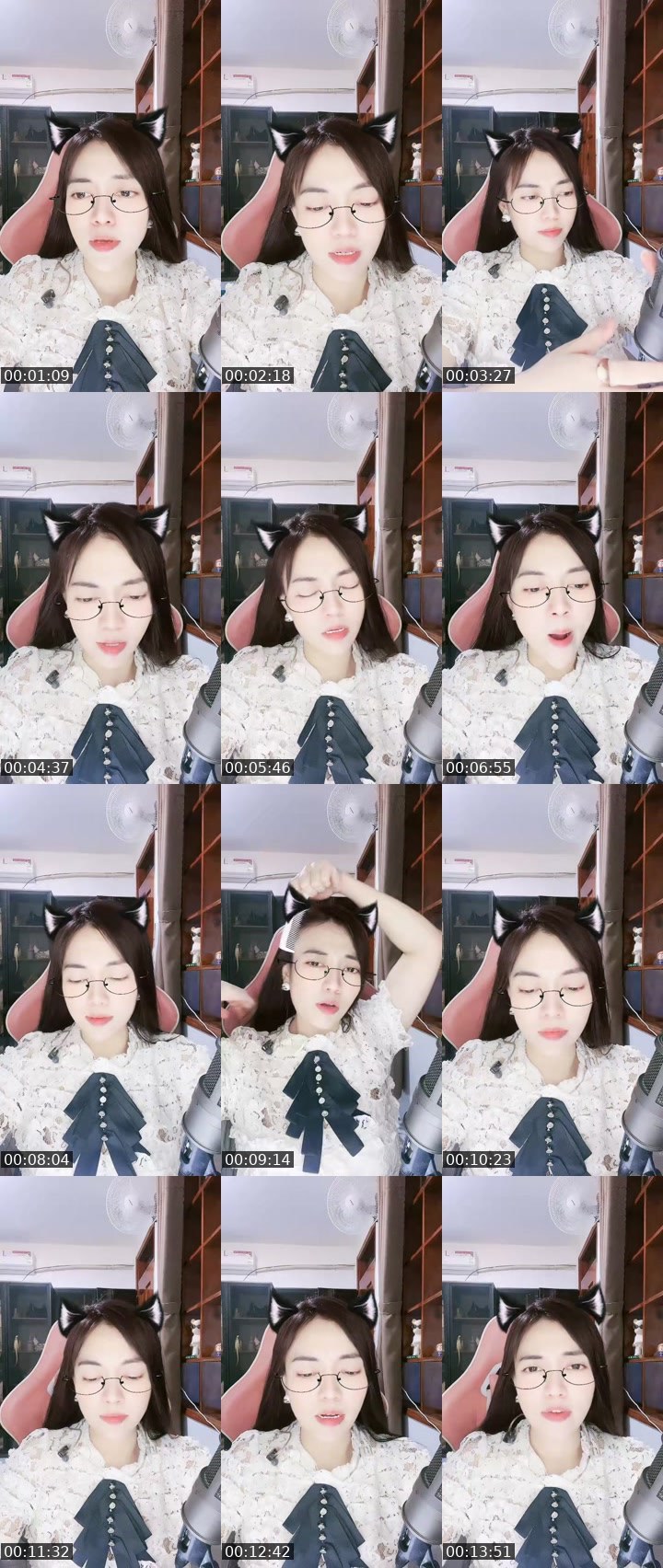 Contact-sheet preview of Zoiii Nè 💕's MICO Live recording