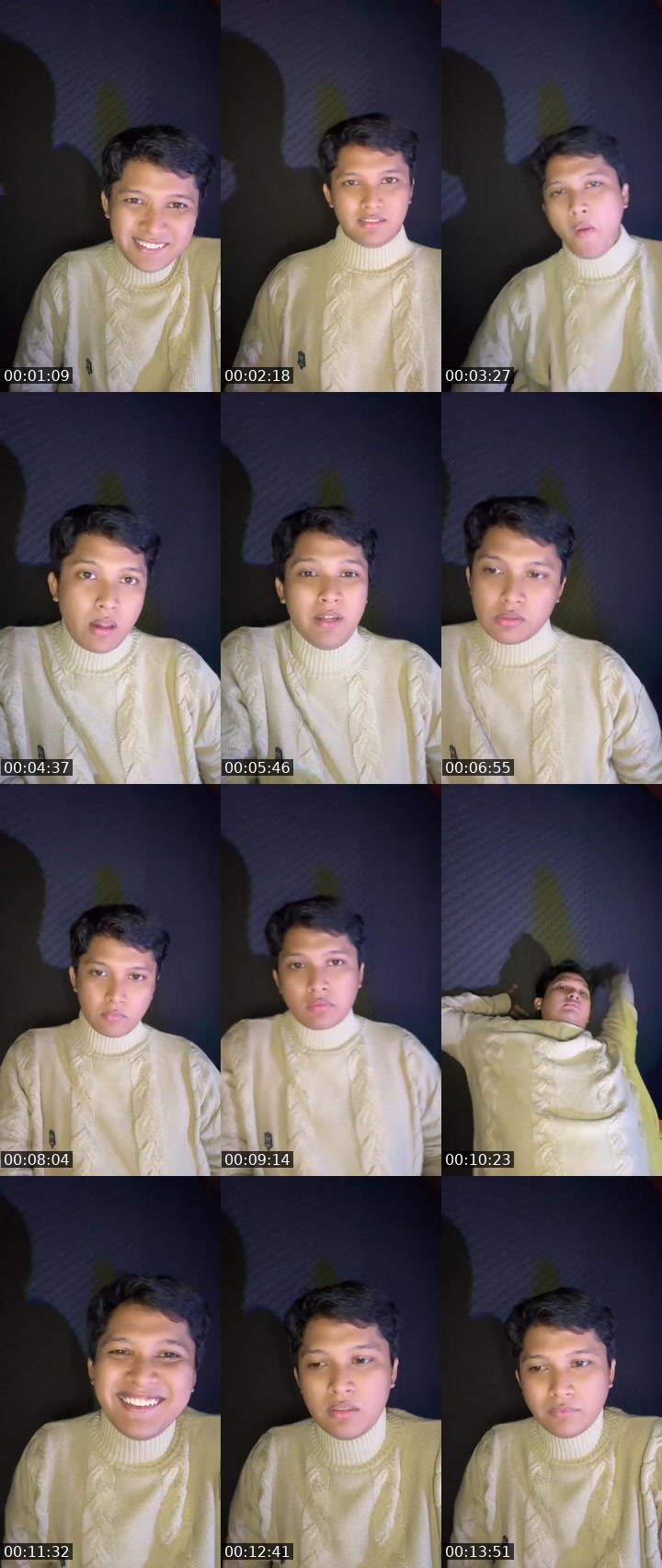 Contact-sheet preview of 🥨JALU ELITE ᴼᴺ ʸᴼᵁ👅's MICO Live recording