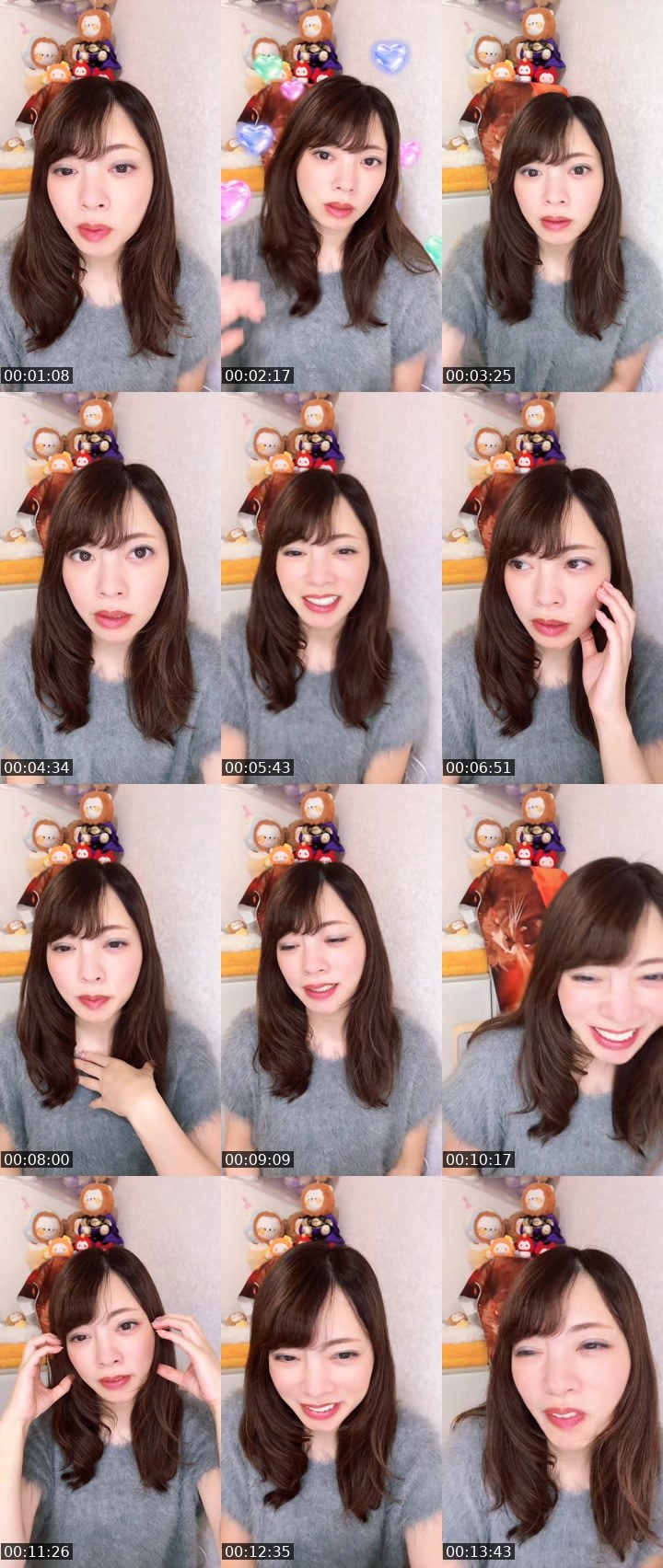 Contact-sheet preview of ゆかりん🐶🌻's MICO Live recording