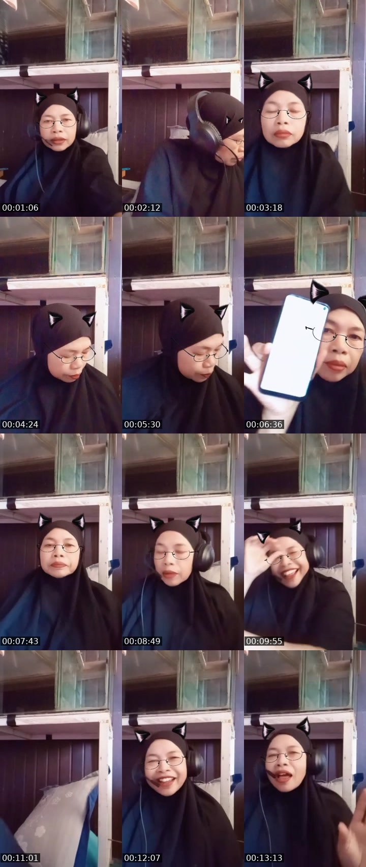 Contact-sheet preview of 🎠🧊Bunang°ᴹᴳᴿ's MICO Live recording