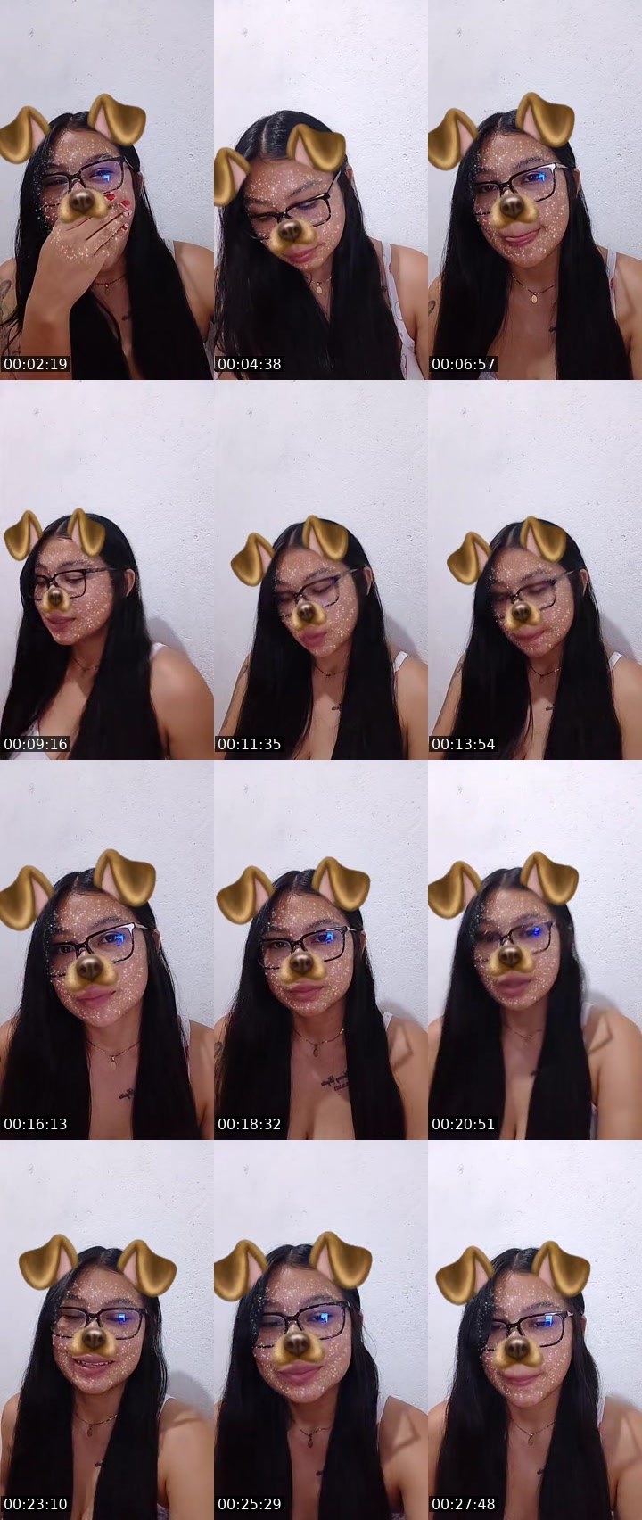 Contact-sheet preview of 🐞ͨ🐻ⷮ🦈ⷮⷮ𝓬𝓻𝓲𝓼𝓼𖤓᩸🎮 ꙷ🍀's MICO Live recording