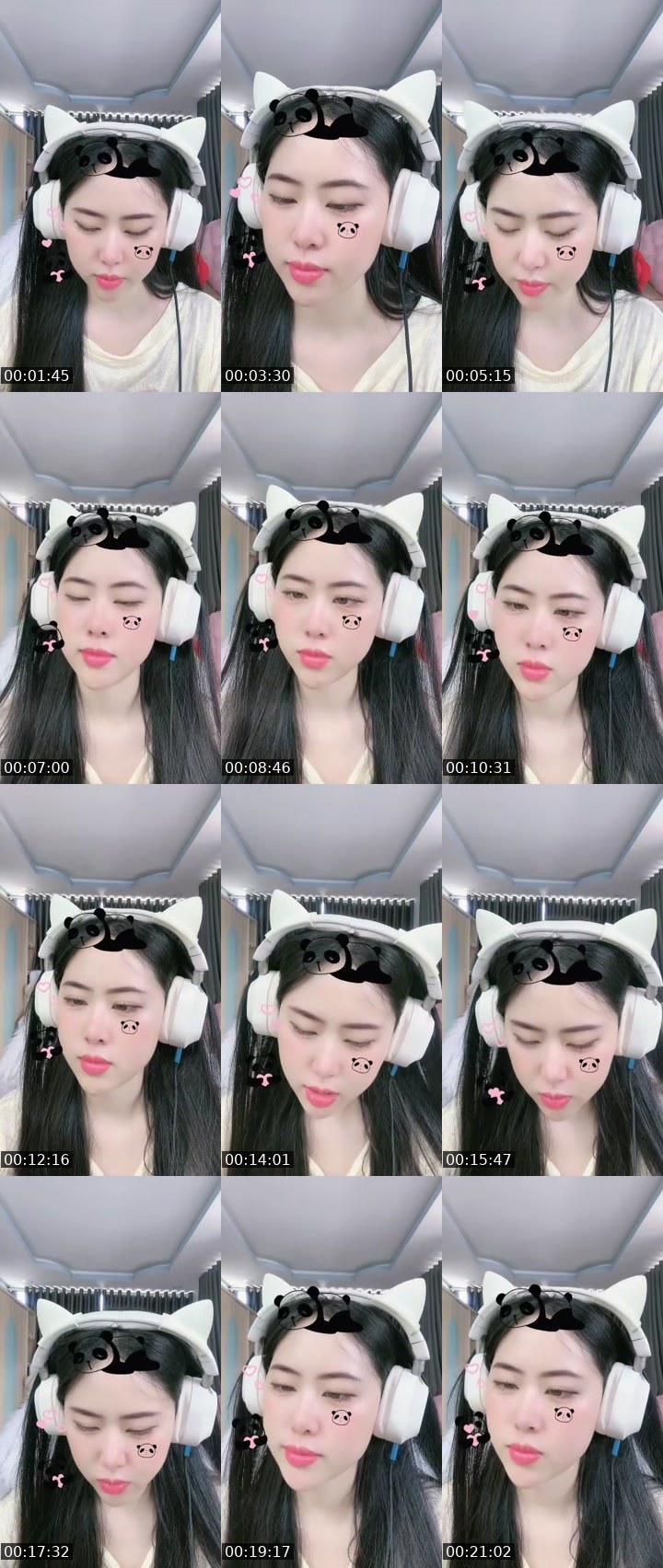 Contact-sheet preview of ♥️ Katie ♥️'s MICO Live recording