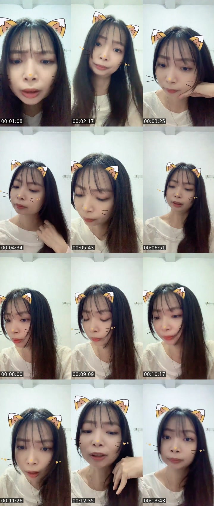 Contact-sheet preview of X45Tofυ࿔•🍮🍞💕's MICO Live recording