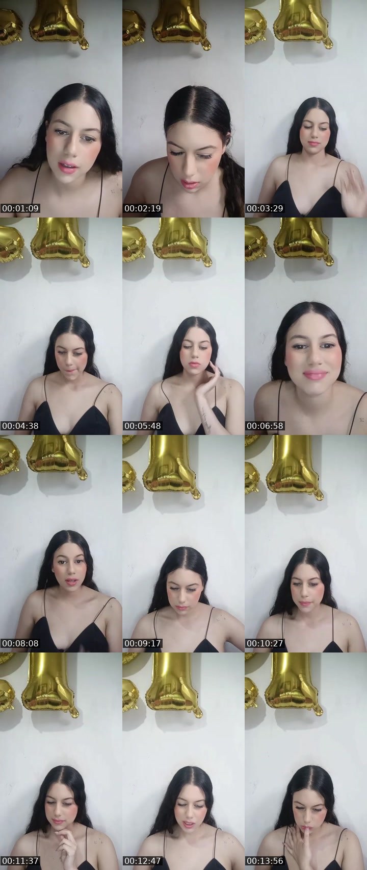 Contact-sheet preview of PK HOY🩵👻Melany💋✨💫ᴹᵃᵍ's MICO Live recording
