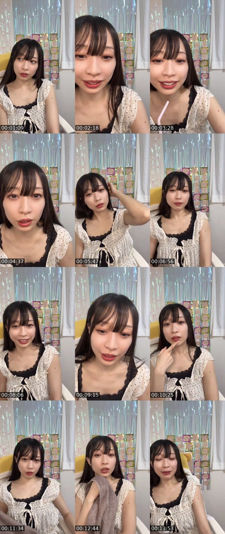 Contact-sheet preview of 🐟しらす🪸ペットDAY🥇ありがとう🐈's MICO Live recording