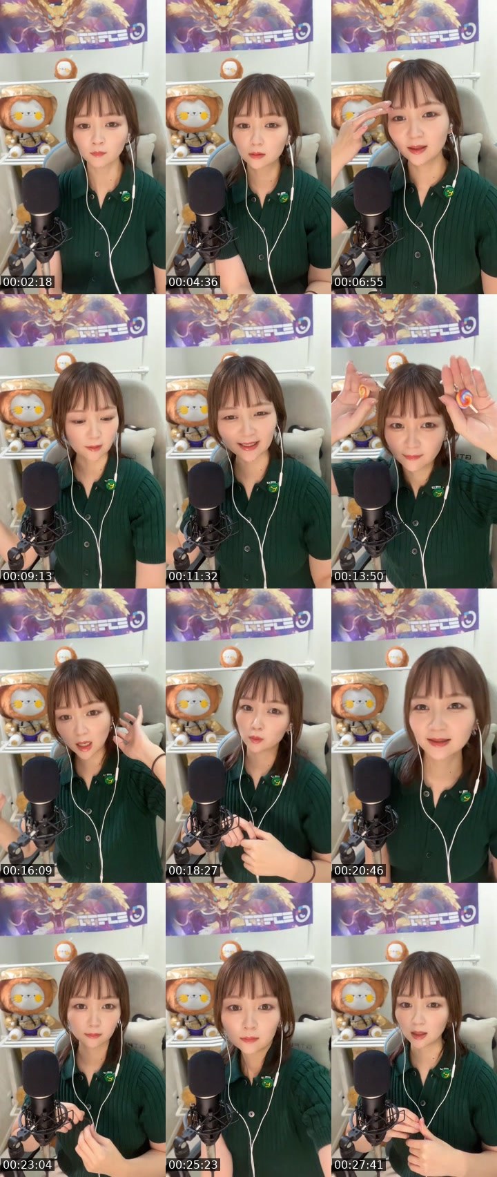 Contact-sheet preview of うにいくら🦓🥝's MICO Live recording