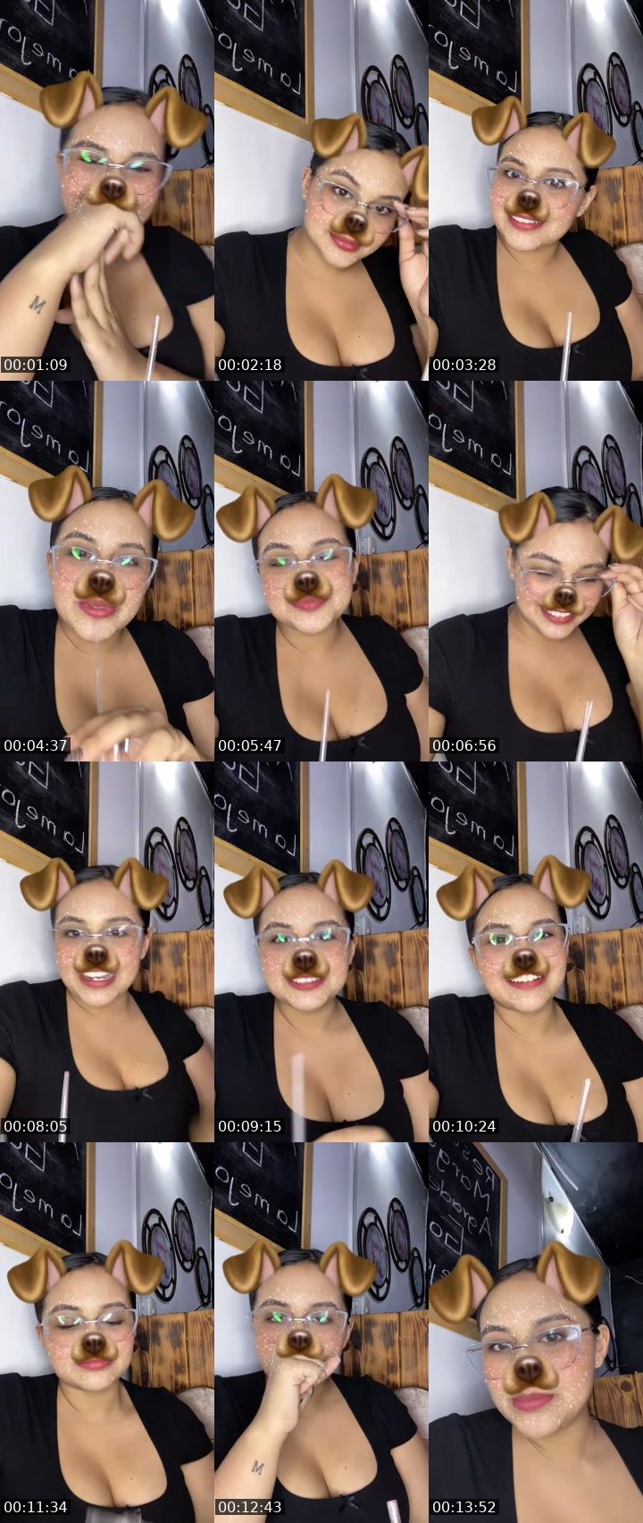 Contact-sheet preview of 💕👳🏻‍♂️Valeria 👳🏻‍♂️😍's MICO Live recording