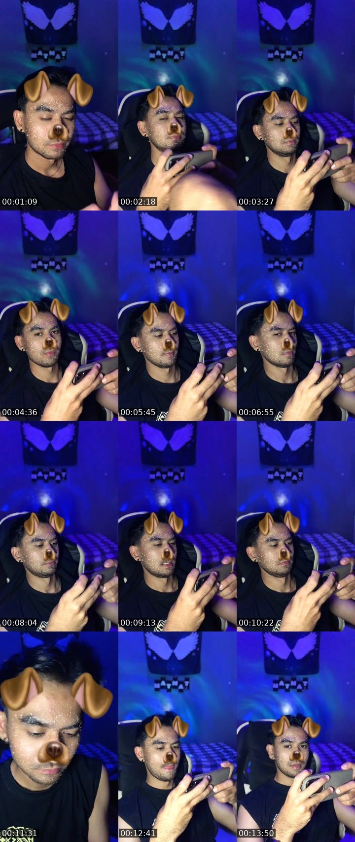 Contact-sheet preview of Tamtamᶻᴿ👑💎's MICO Live recording