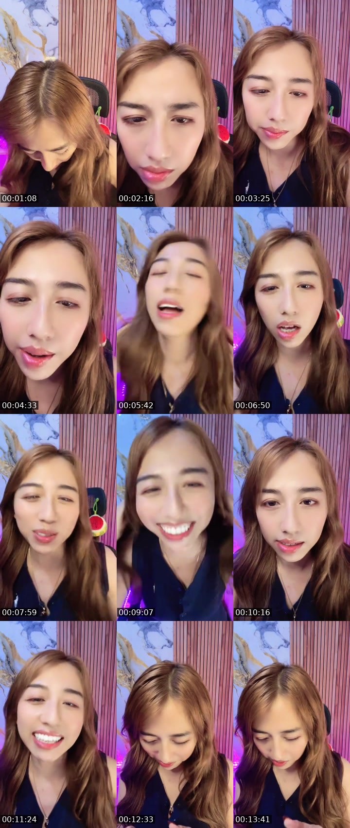 Contact-sheet preview of 💗ྀི Vhɪᴏ🎀༘⋆ᴺᵒᶻᵃ🐅's MICO Live recording