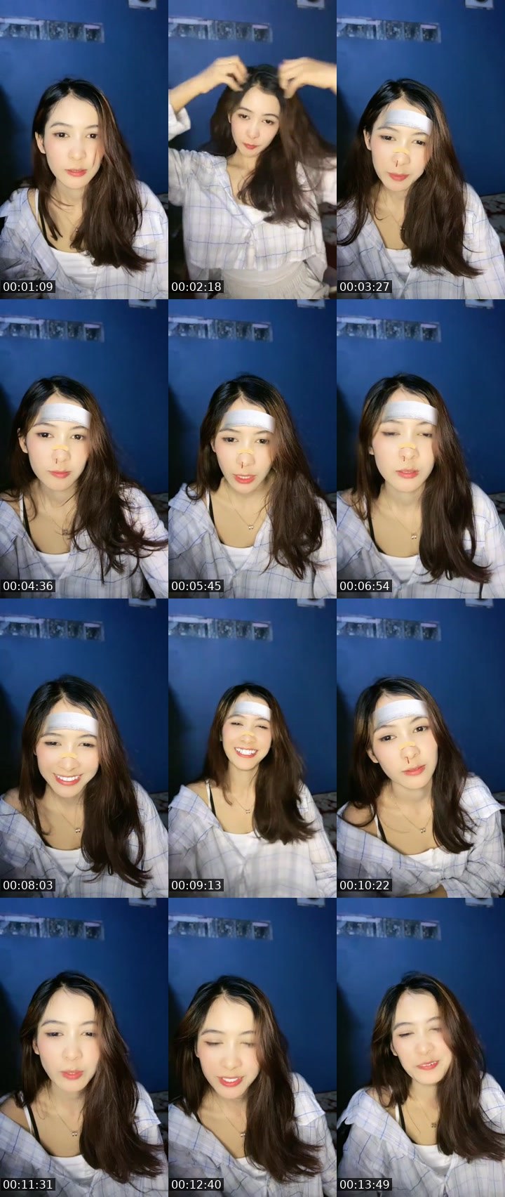 Contact-sheet preview of BRB new vj ใบพลู😘's MICO Live recording