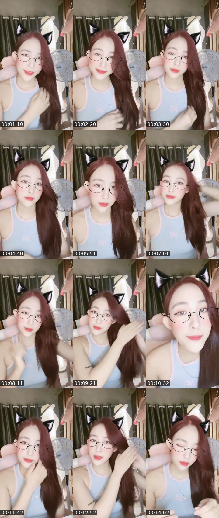 Contact-sheet preview of 🐮Thybaobei's MICO Live recording