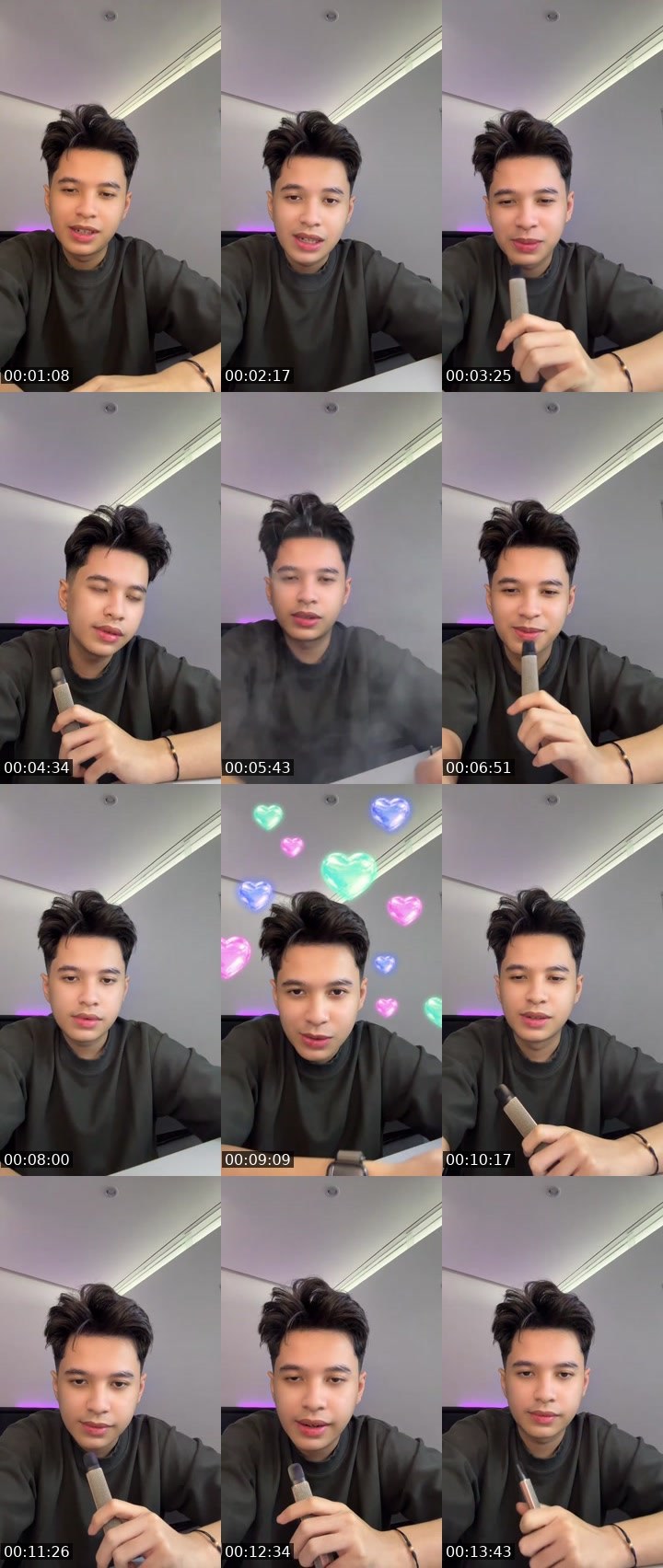 Contact-sheet preview of 💓🕯️ᴀʙɪʟ • ᴘɪꜱᴄ🐠🔖's MICO Live recording