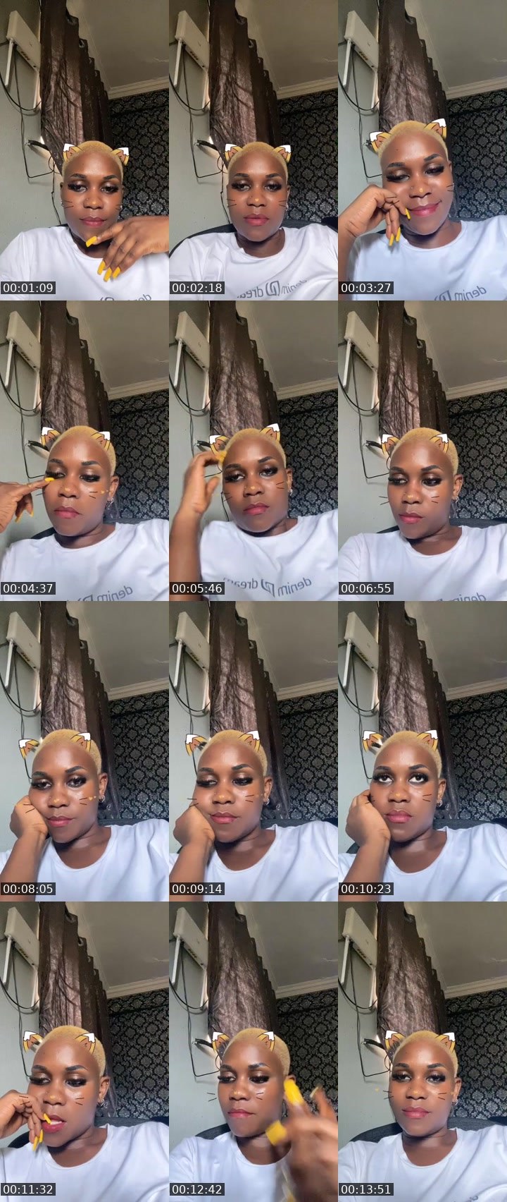 Contact-sheet preview of ²⁴¹🦅❤️MEGAℚ𝕦𝕖𝕖𝕟® 💡's MICO Live recording