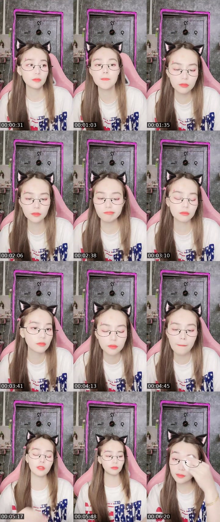 Contact-sheet preview of ✌️Mian💙's MICO Live recording