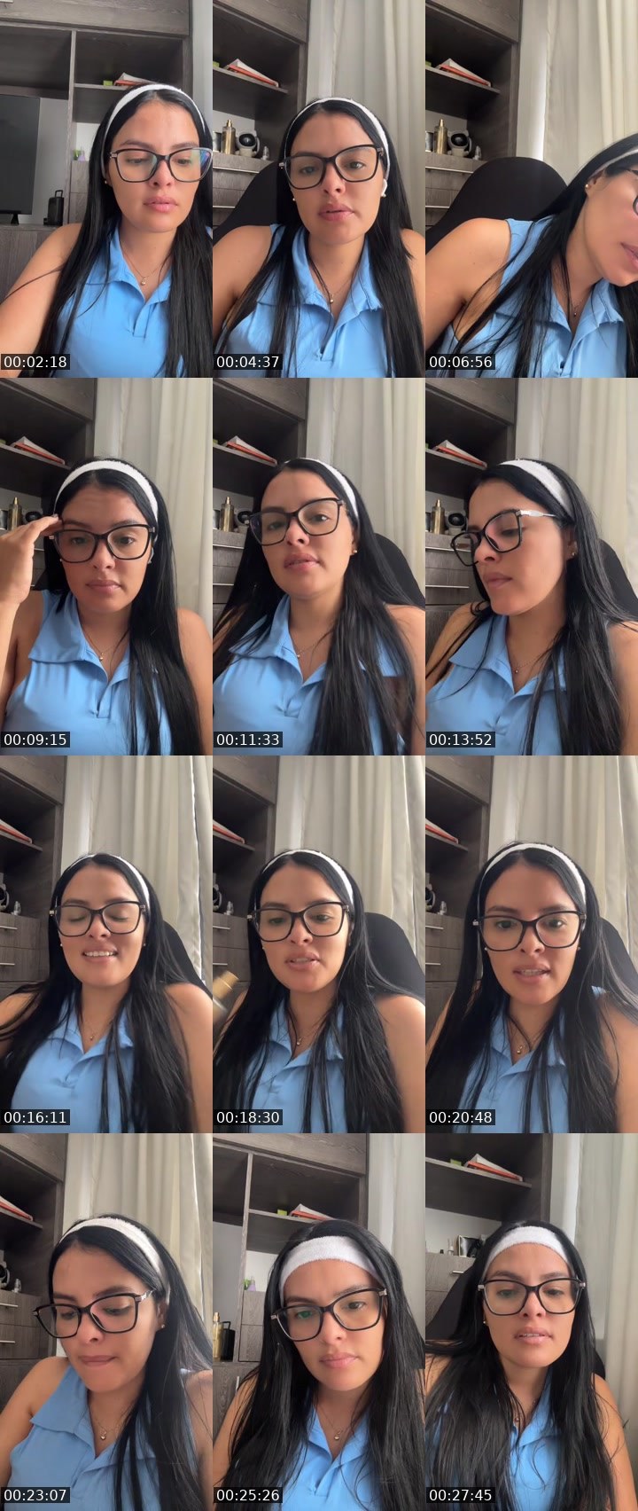 Contact-sheet preview of 🦋 Caro 🇻🇪ᶠ⁵⁰⁴'s MICO Live recording