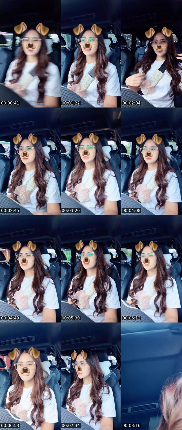 Contact-sheet preview of 🌸Caifu Kawaii🦖[T-REX] 🐺6's MICO Live recording