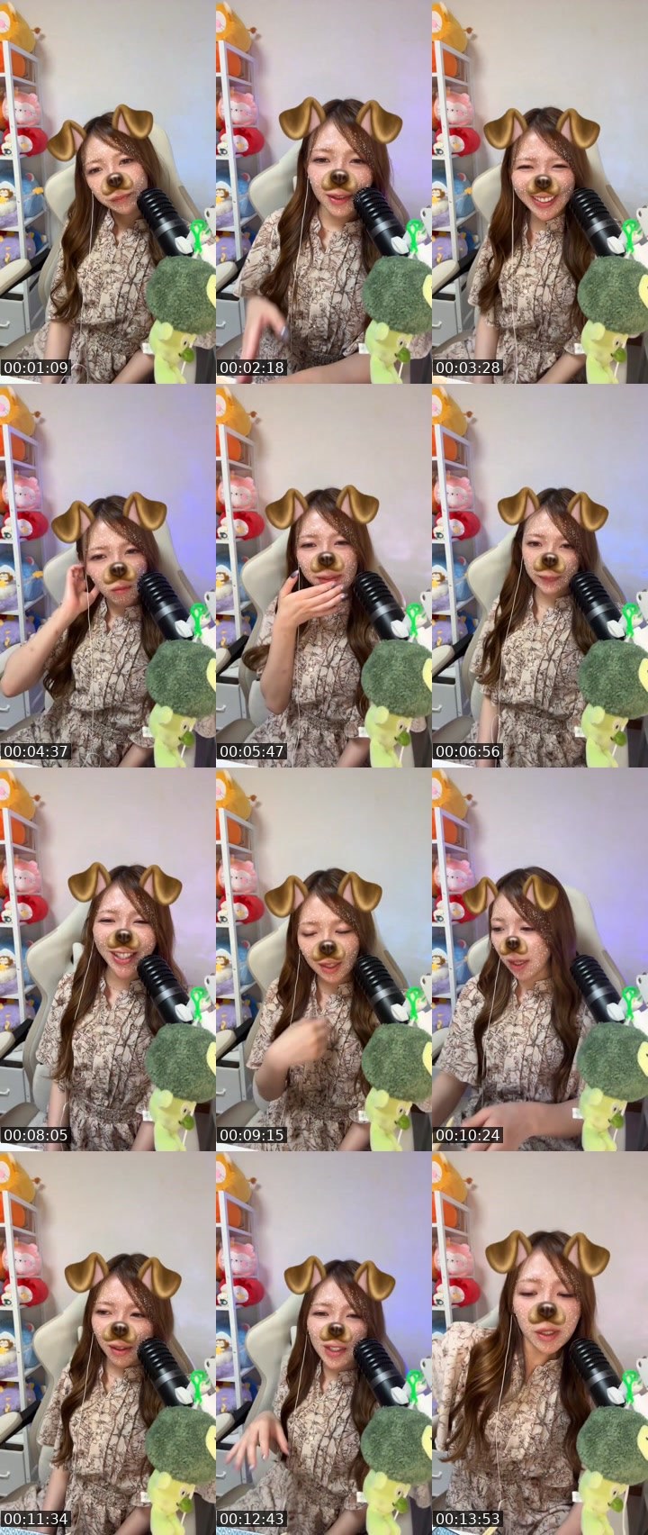 Contact-sheet preview of さぁやん🐶🫧's MICO Live recording