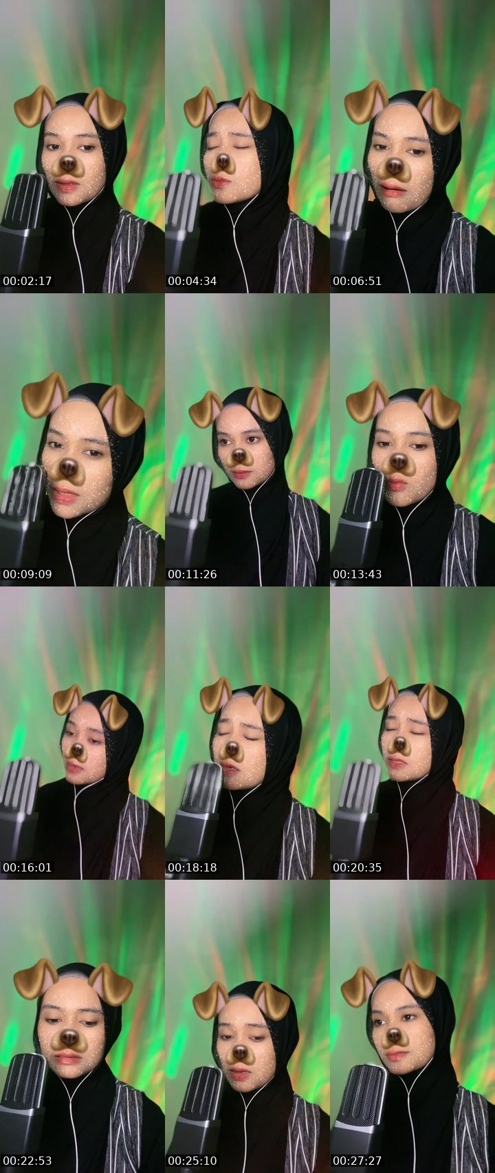Contact-sheet preview of ☣️Liaᴱ⁻ᵀᴱᴬᴹ's MICO Live recording