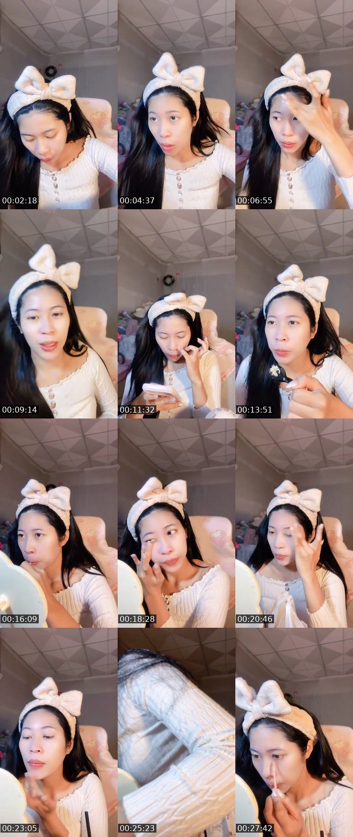 Contact-sheet preview of [Pink]  Pimmaji🐝 🎀's MICO Live recording