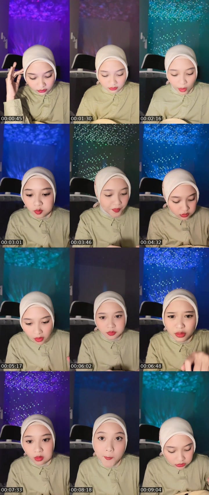 Contact-sheet preview of nadya's MICO Live recording