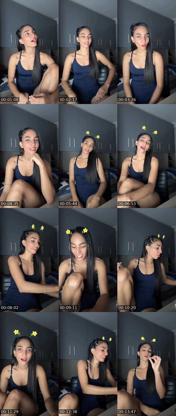 Contact-sheet preview of 🍒🌵👯‍♀️La Flaka Yeyi 🍒🌪️'s MICO Live recording