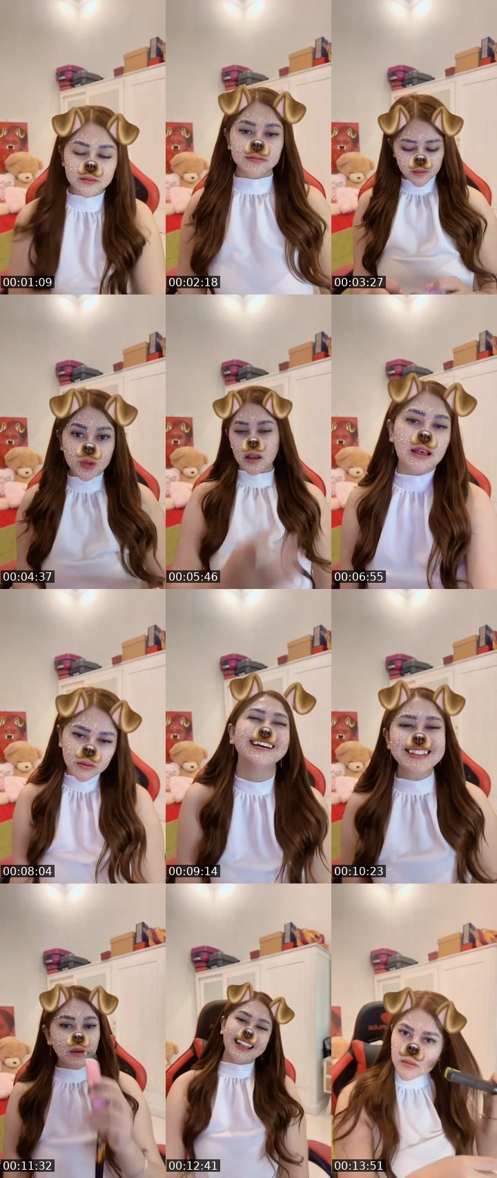 Contact-sheet preview of 💥ShepiaA Sayang 💥[T-REX]'s MICO Live recording