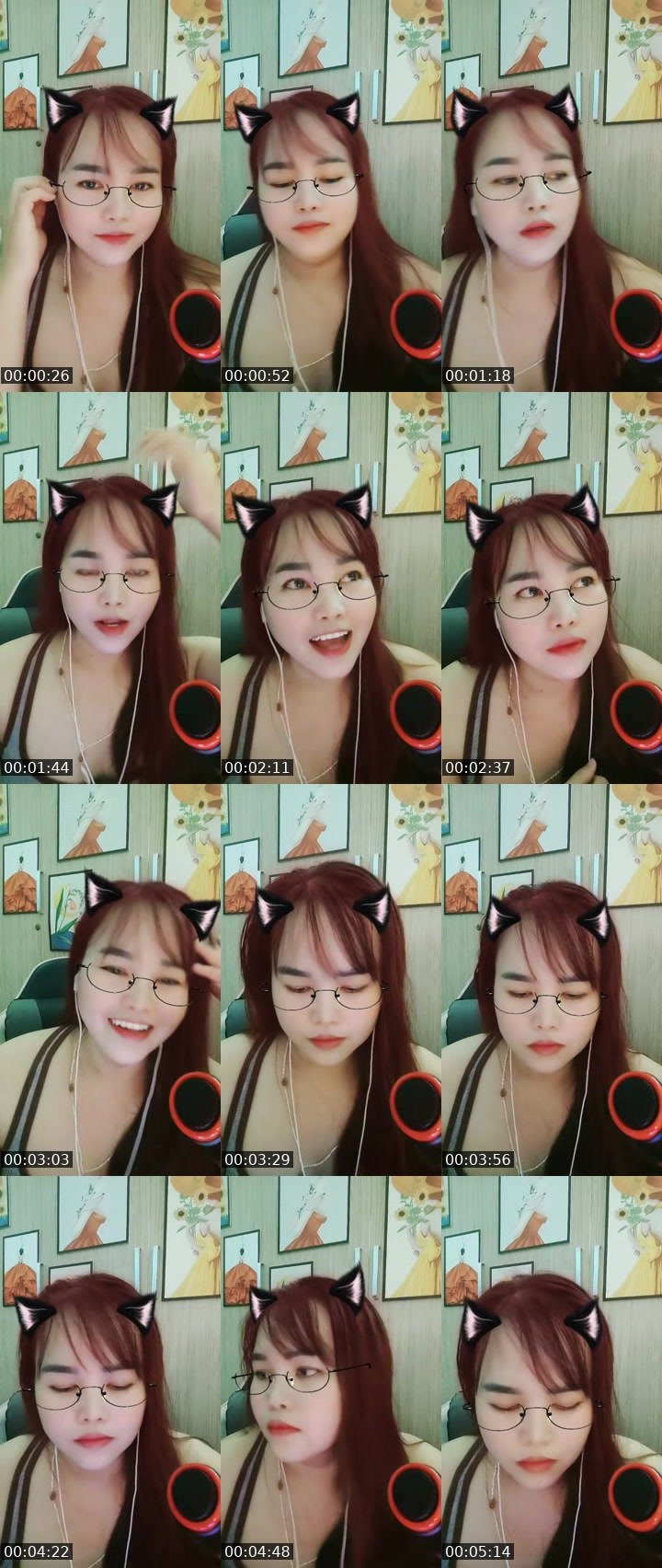 Contact-sheet preview of 𝓑𝓲𝓾𝓑𝓲𝓾🍃's MICO Live recording