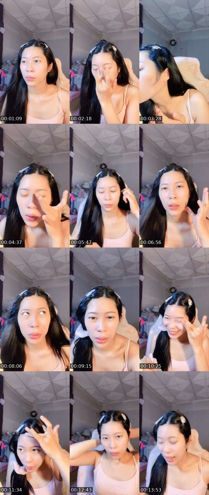 Contact-sheet preview of [Pink]  Pimmaji🐝 🎀's MICO Live recording