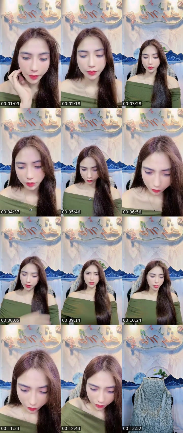 Contact-sheet preview of Bé  Mọt ♔ᴮᵋᶫᶫᵅ 🐍's MICO Live recording