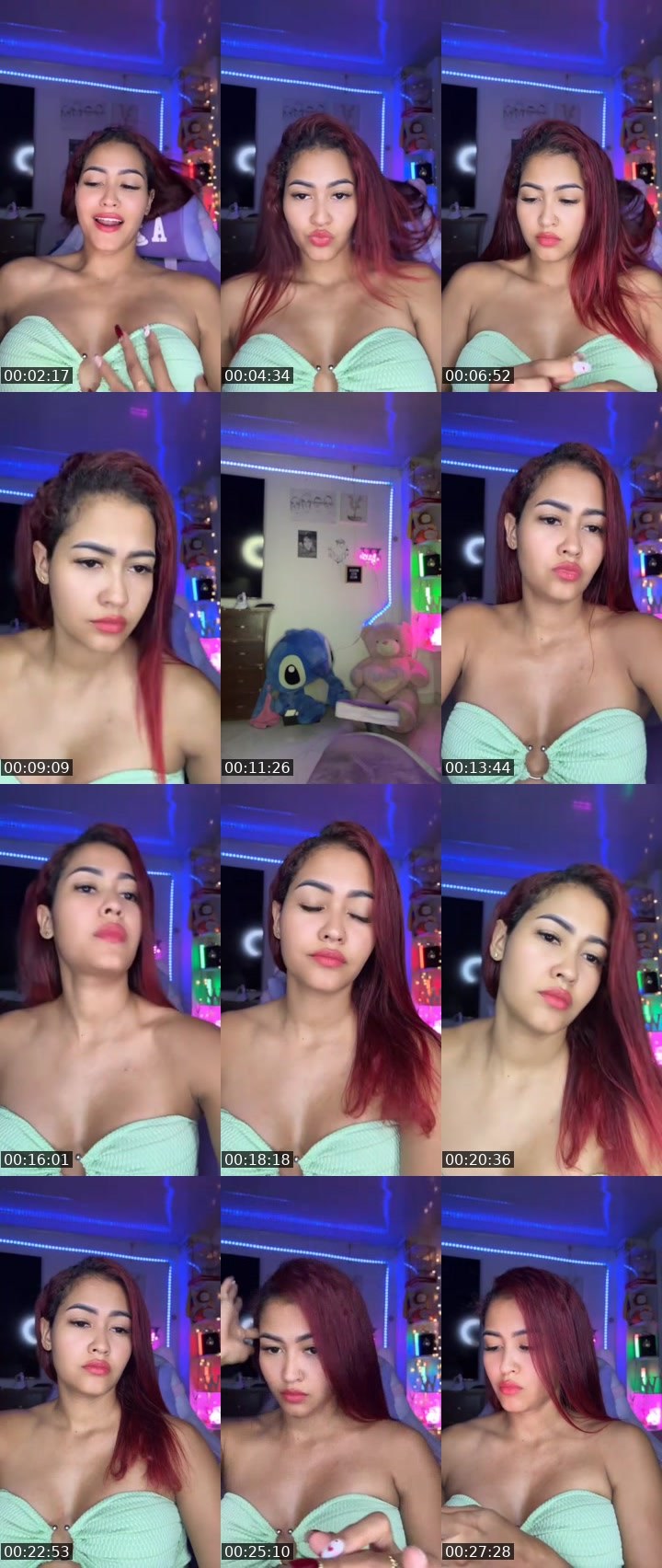 Contact-sheet preview of 🐊🧜🏽‍♀️𝒲♛ღ𝒹🐺🦈🩵🥷🪫🔋's MICO Live recording