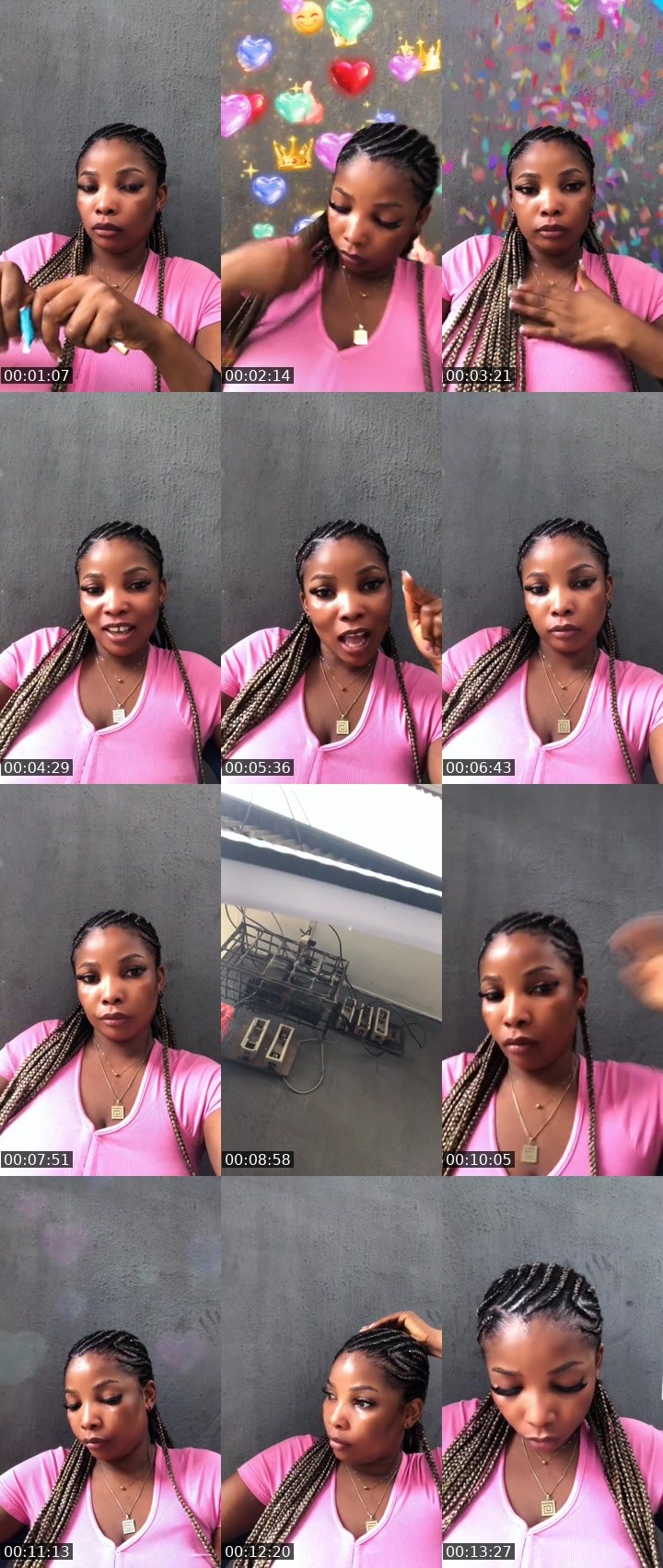 Contact-sheet preview of 🙅‍♂️🤤Sandra®🙅‍♂️☻︎🦅's MICO Live recording