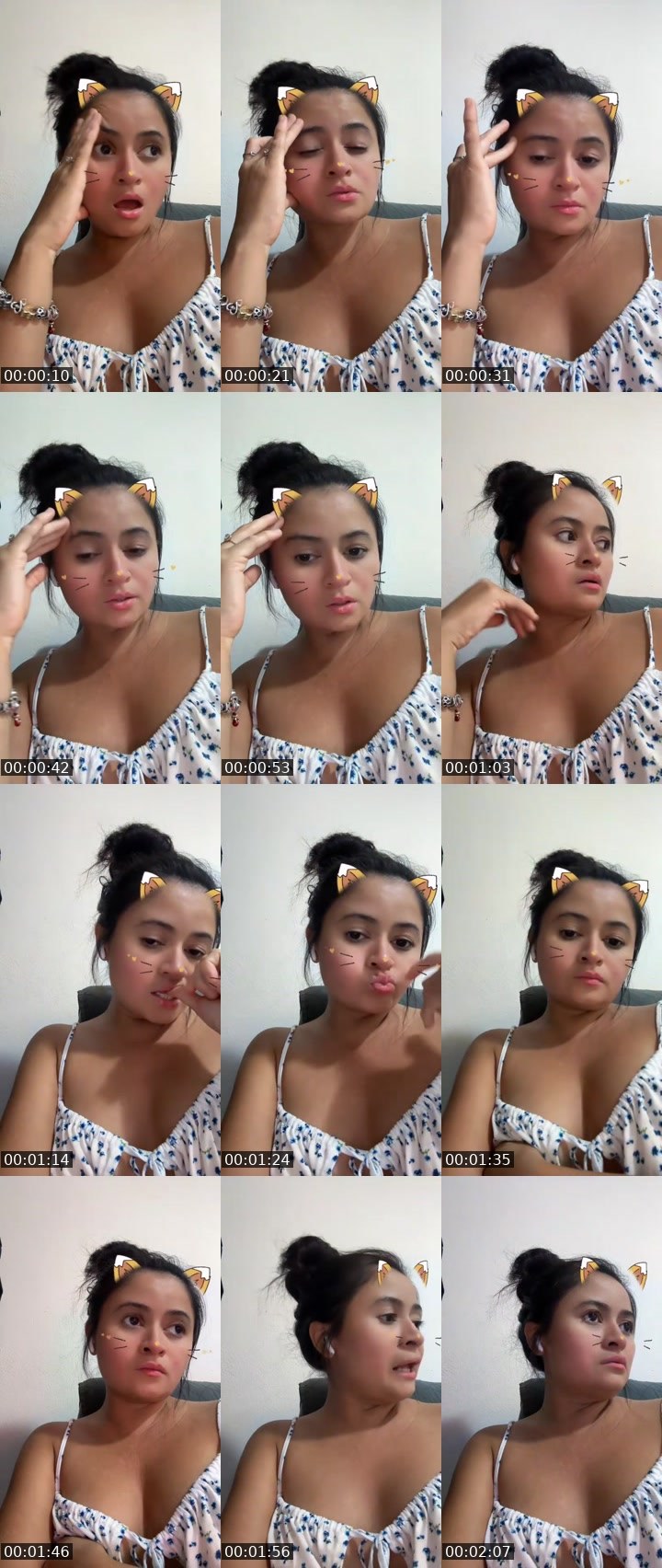 Contact-sheet preview of ⁿ𑁤ᒻupita🪭💃🏻🐦‍🔥🤫🐰's MICO Live recording