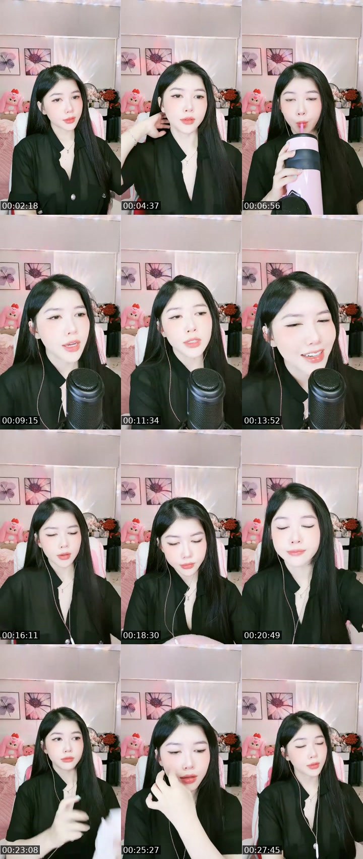 Contact-sheet preview of 🎀Thi Bae🥺's MICO Live recording