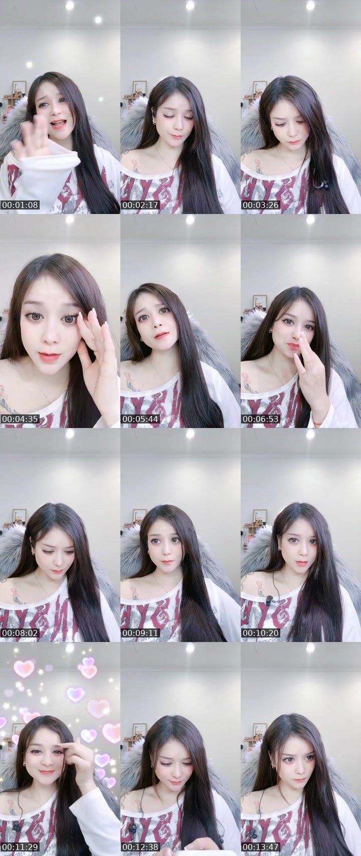 Contact-sheet preview of Linh Trần😍灵儿🌥️⛅️🌤's MICO Live recording