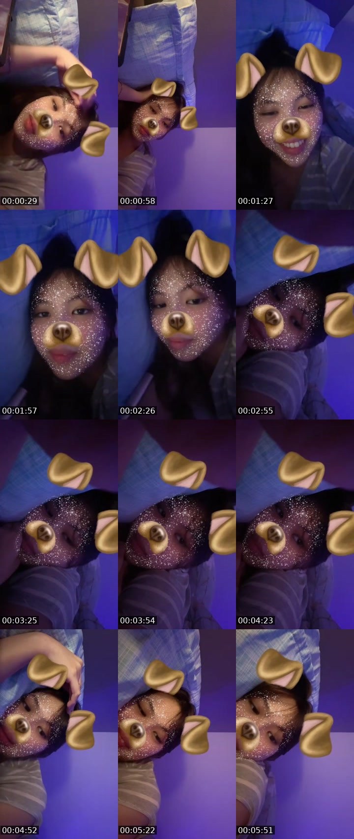 Contact-sheet preview of ᶠˡᶜⁿ 🌬️Kimi🎀's MICO Live recording