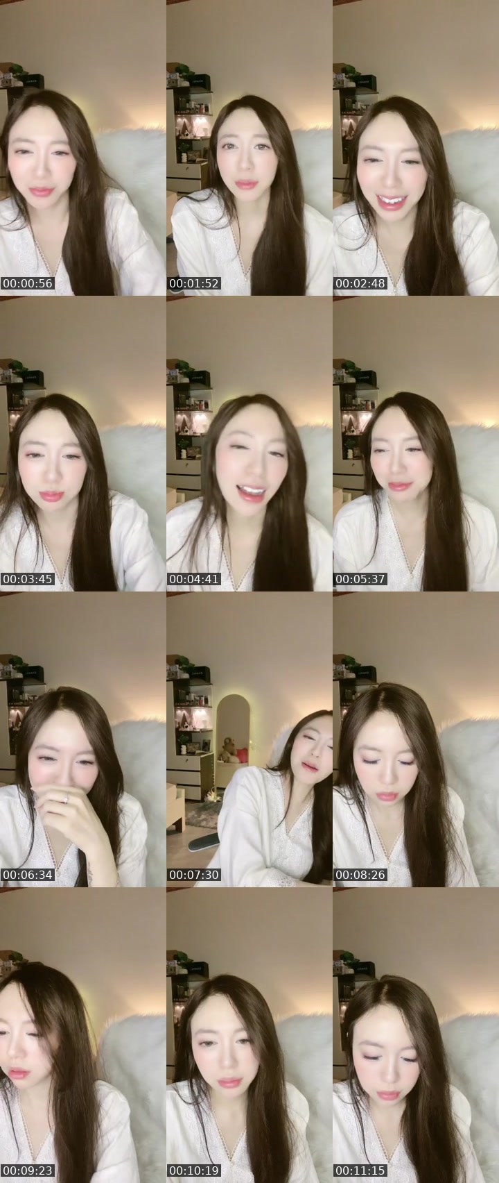 Contact-sheet preview of |🎀|ᴹ Rii⁷⁷⁷ (小宝贝） -22k's MICO Live recording