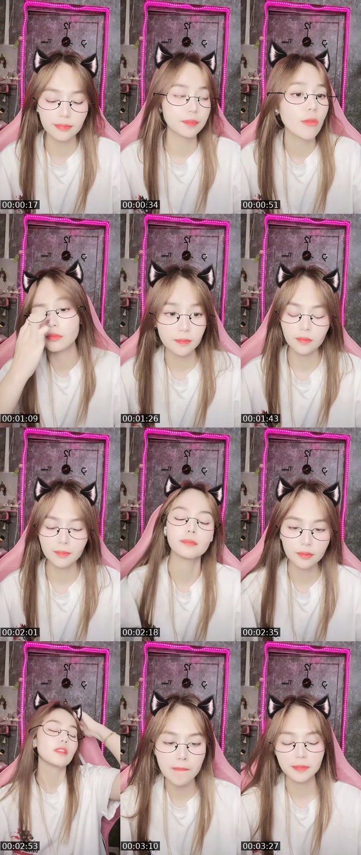 Contact-sheet preview of ✌️Mian💙's MICO Live recording