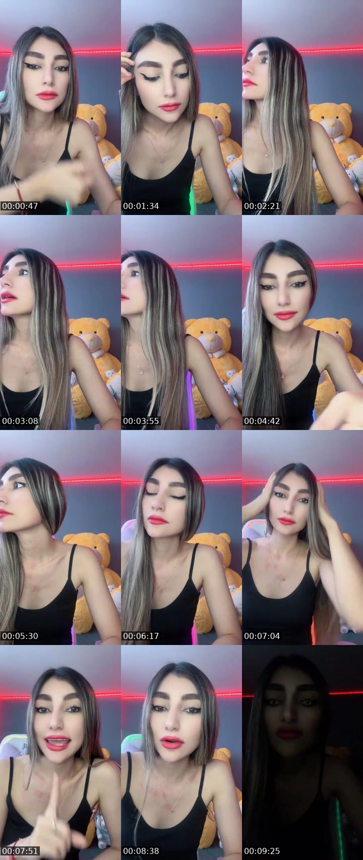 Contact-sheet preview of 🦋❥🌙𝐼𝓃𝒶🧝🏻‍♀️ᴹᵃᵍ👑's MICO Live recording
